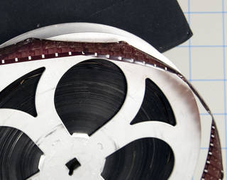 Film exhibiting vinegar syndrome