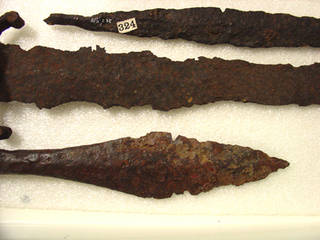 Archaeological metal artifacts