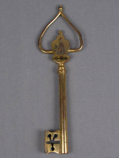 Brass key