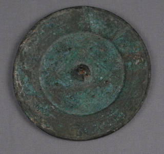 Bronze with active corrosion