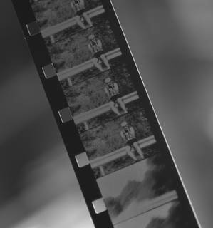 Super 8 film detail