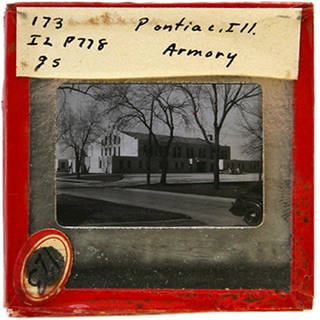 Black and white film slide