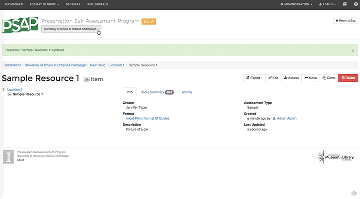 gif of new repository action