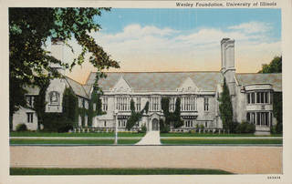 Offset lithograph postcard