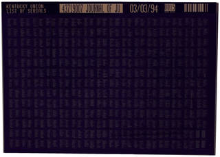 Microfiche - unilluminated