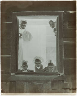 Four by five inch gelatin glass plate negative