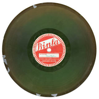 Binsa home recording lacquer disc