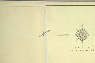 Paper mounted on muslin