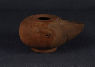Terracotta lamp